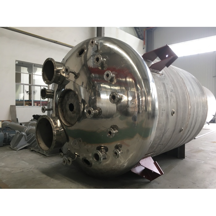 မြင့်မားသော viscosity သံမဏိစီးဆင်းမှုဓာတုဓာတ်ပေါင်းဖို