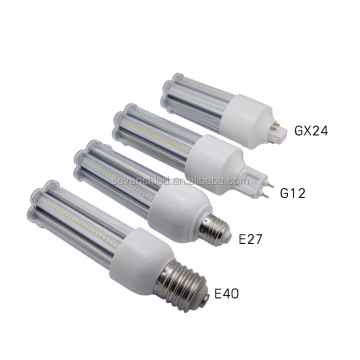 高効率GX24 E27 LEDコーンランプ120lm/w