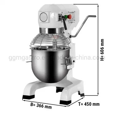 Stainless Steel Bread Dough Mixing Machine Standing Baking Mixer