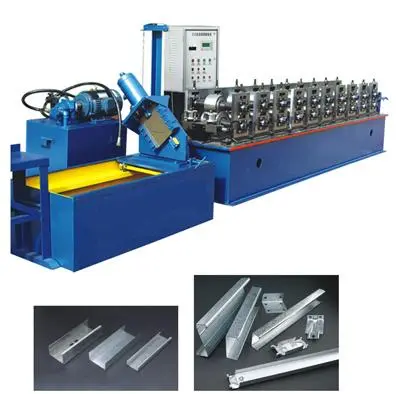 New condiction Steel Z Purline Roll Forming Machine Overseas service center available After-sales Service Provided