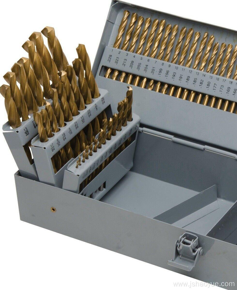 115PC Cobalt Drill Bit Set