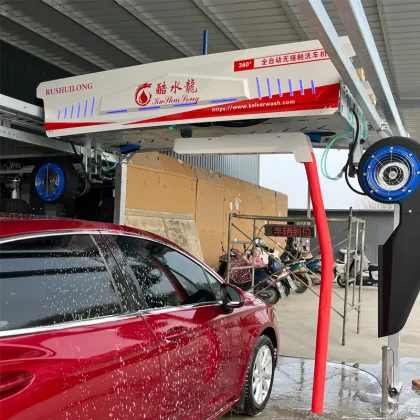 automatic car washing machine car care program