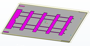 Server chassis molding material