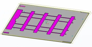 Server chassis molding material
