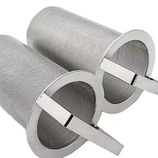 Diamond Hole Stainless Steel Filter Tube
