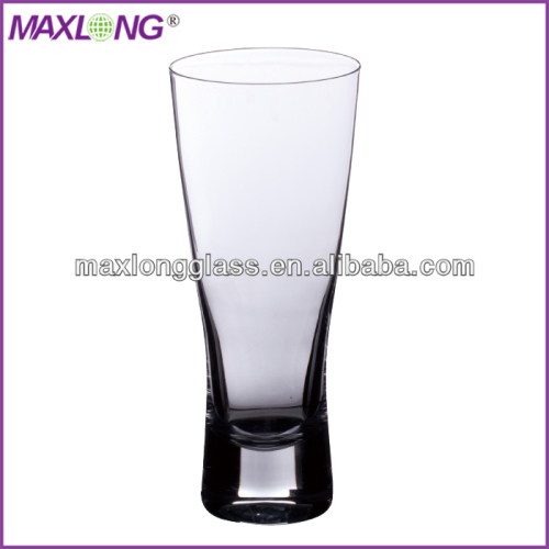 Handmade Mouth Blown thin beer glass