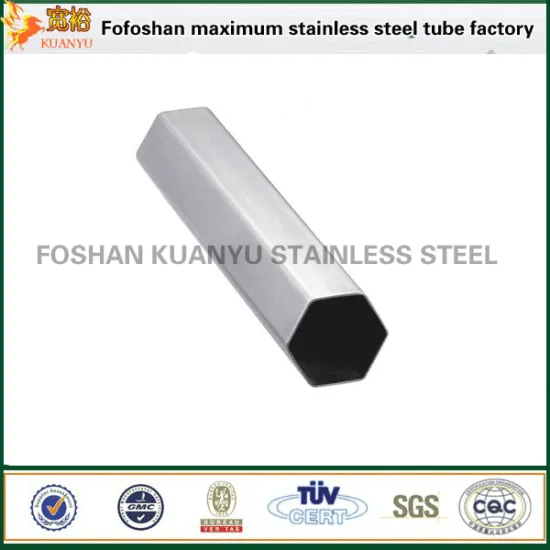astm a312 tp304 hex stainless steel tubes for construction