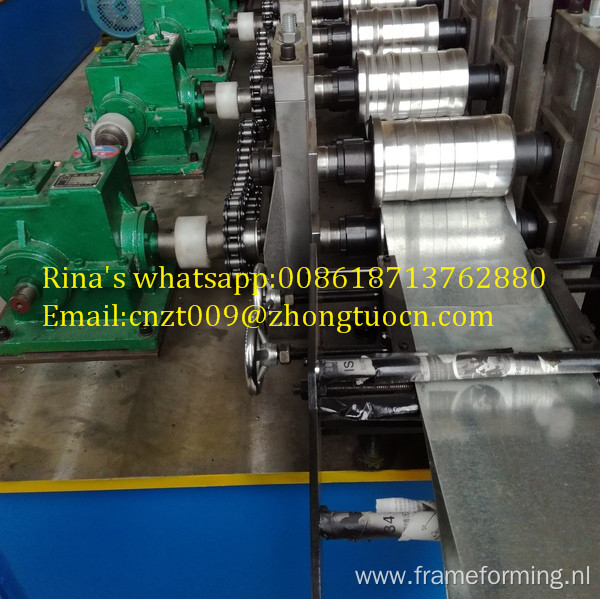 perforated steel shutter machine roll forming machine