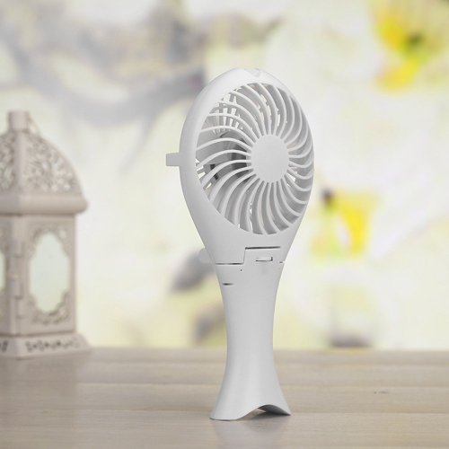 Portable Mini USB Rechargeable Cable Desk Tablet Fan