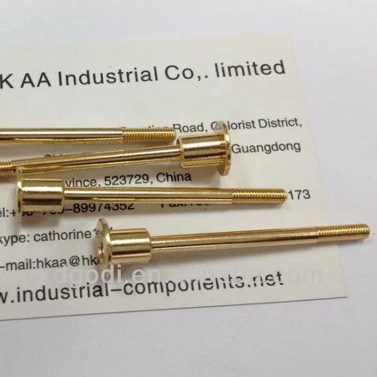 brass machine screw, brass shoulder bolt screw