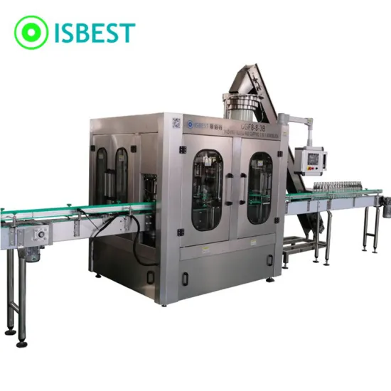 3-in-1 Automatic Glass Bottle Water Bottling Filling Line Machine