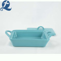 Certification Guarantee Solid Color Binaural Bakeware Set