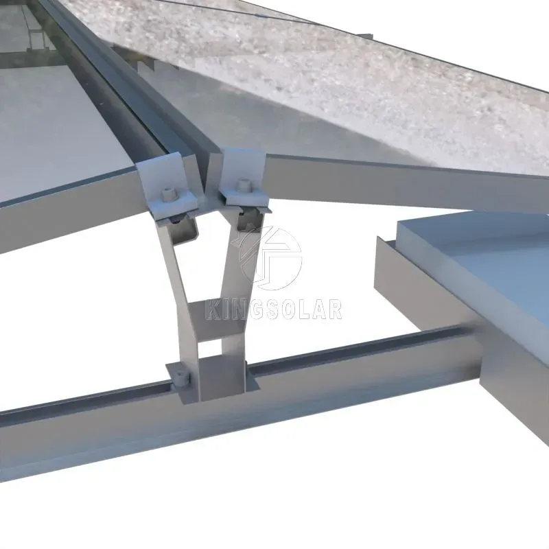 Flat Roof Ground Matrix Mounting System