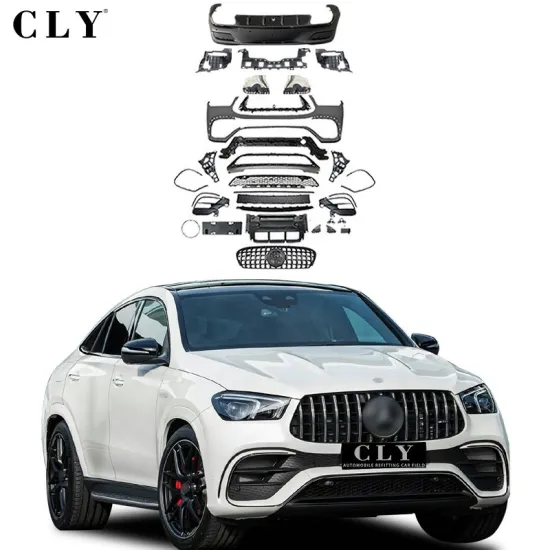 CLY Front Car Bumpers for 2020+ Mercedes GLE W167 C167 GLE63 AMG Body Kits and Grilles