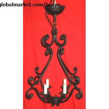 Decorative Steel  Candle Chandelier