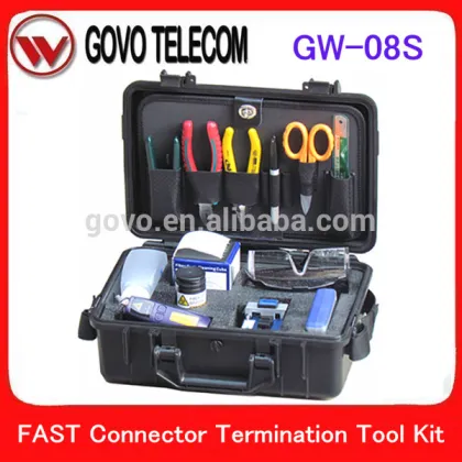 Brand new GW-08S Fast Connector Termination Kit carrying tool box