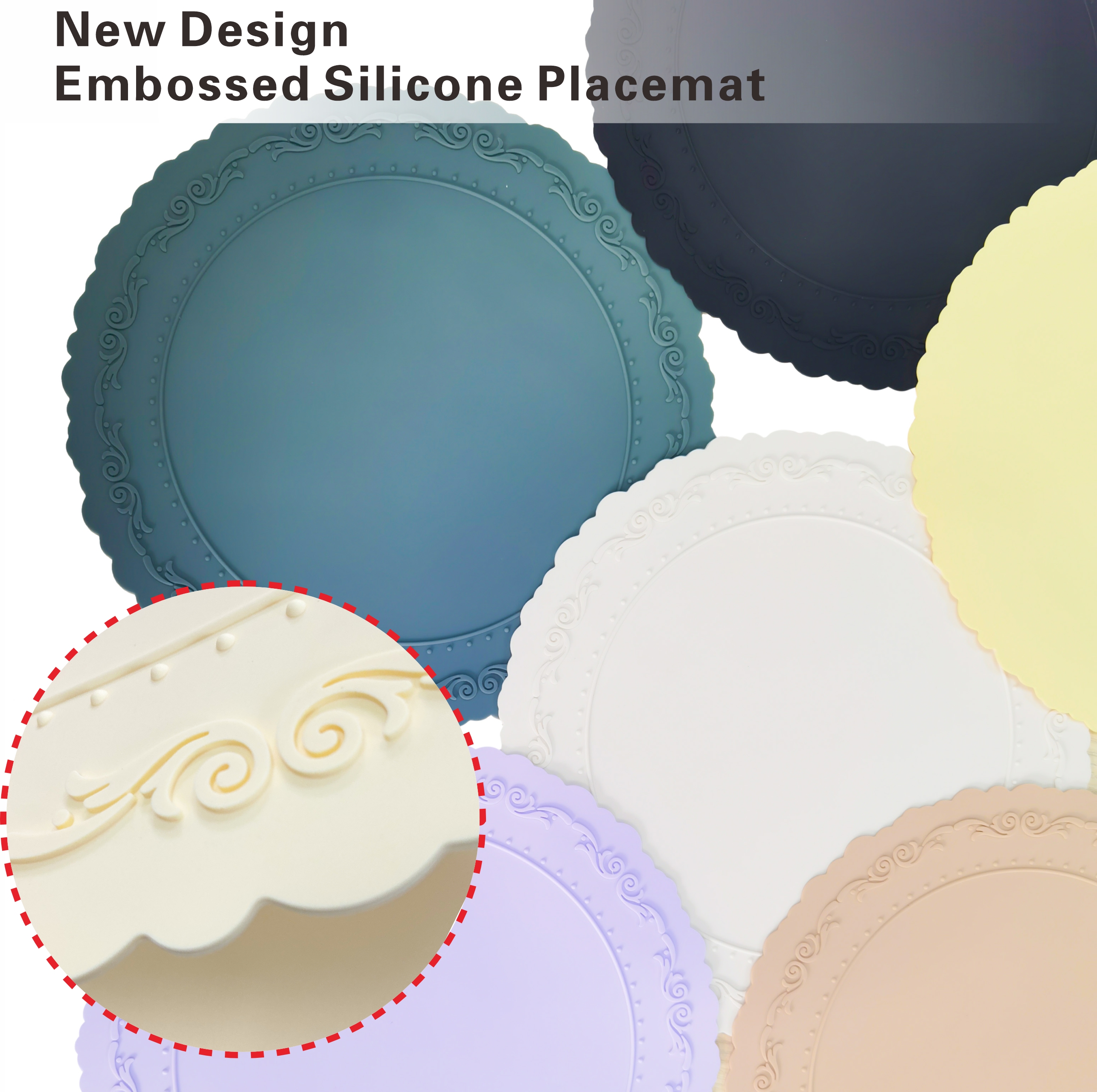 silicone cup mat MFZ-I013