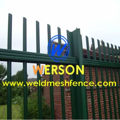 Blunt Top Security Fencing
