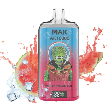 Mak AK16000 퍼프 일회용 vape 충전식 장치