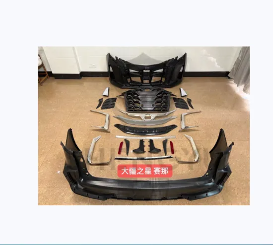 Body Kit with Front and Rear Bumper for Toyota Sienna 2021 (2014-2016 Compatibility)