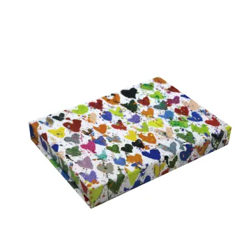 Colorful Printed Cardboard Book Magnetic Box