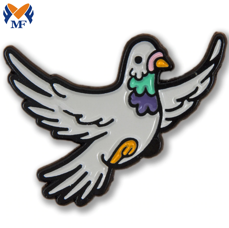 Pigeon Enamel Pin