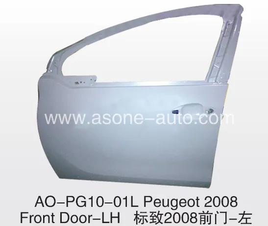 AsOne Front Door For Peugeot 2008 Body Parts Replacement