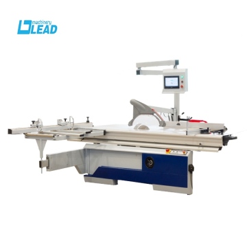 Precision Sliding Table Saw with Swing Arm and 45e Holzart Wood Type