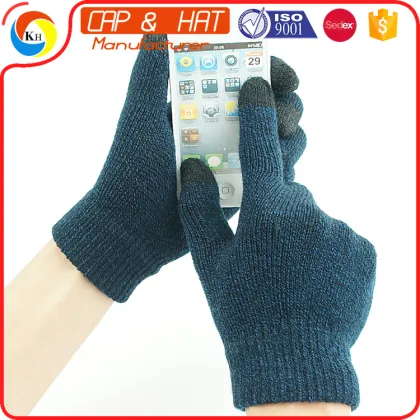 smartphone gloves/ touch screen gloves/ knitted bluetooth gloves/E touch screen gloves/custom knitted gloves/outdoor touch glove