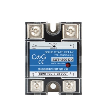 Relés SSR: capacidad de 200a a 400A para aplicaciones de 220V, 380V y 600V - Relés de estado sólido de fase única