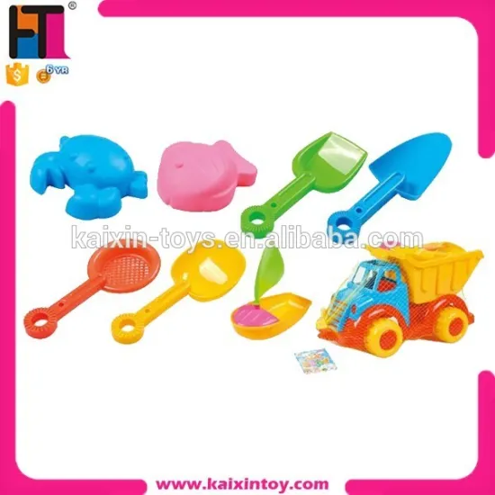 2015 Summer Toy 9 PCS Kids Plastic Sand Beach Truck Beach Toy