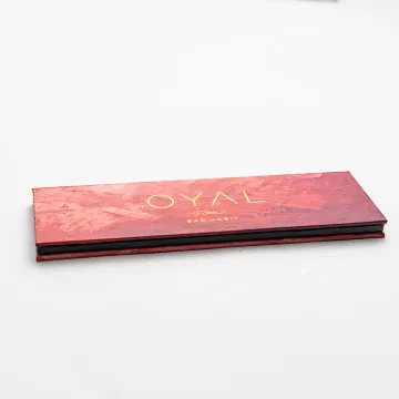 Custom Design Empty Eyeshadow Makeup Palette Paper Box