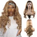 #27 Body Wave Headband wig elskan ljóshærð