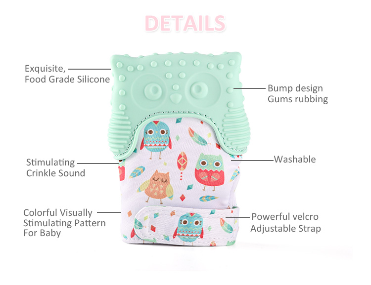 baby teething mitten baby teething mitten