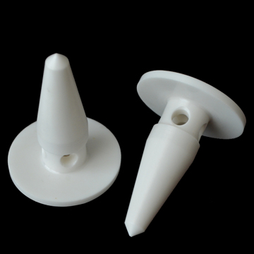 Ugello in ceramica zirconia stabilizzato Zro2 a pressione ad alta pressione per stampaggio a iniezione di precisione personalizzata