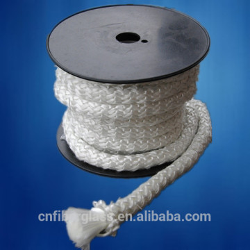 White fiberglass oven gasket lagging rope