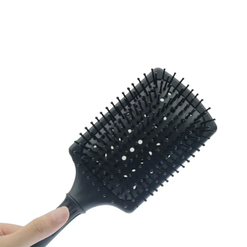 Bamboo Paddle Brush Hollow Back Cushion Paddle Brush for Effortless Blowouts Factory