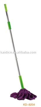 KD-8201 purple color microfiber spin mop