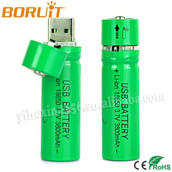 Good Price 3.7V 3800mAh Rechargeable 18650 Battery With USB Interface