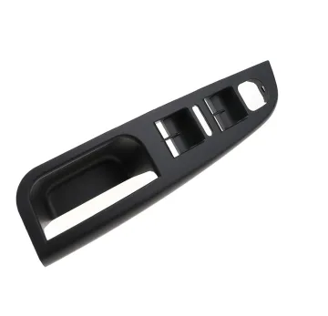 Black Master Window Switch Bezel Panel Trim 1K4868049C for VW Jetta Golf MK5 MK6 MK3 (2005-2014)