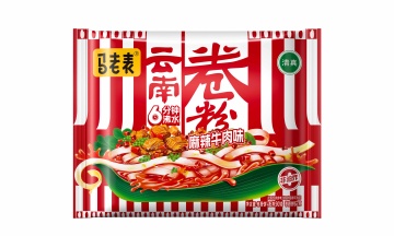 Mala Spicy Beef Flavor Rice Noodles Rolls