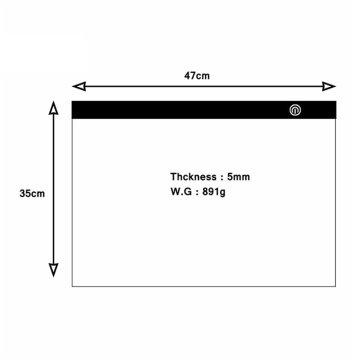 Tableta gráfica de trazado de caja de luz de Suron LED