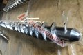 skru berkembar hot feed rubber extruder screw ZHOUSHAN MANUFACTURER COLMONOY Stellite BIMETALLIC