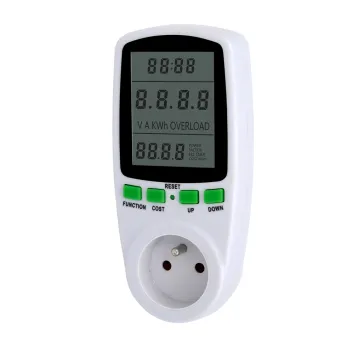 French Type G Solar Energy Meter - 230V Digital Power Analyzer