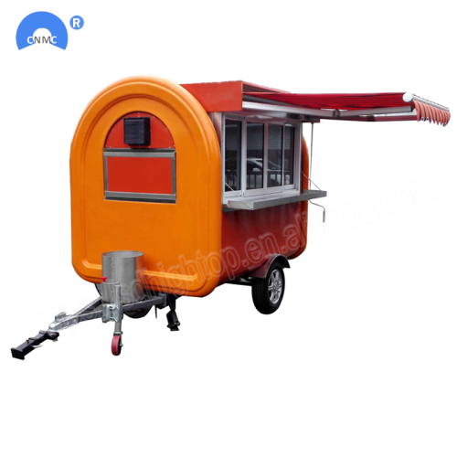 Dijual Hot Mobile Street Fast Food Carts Trailer