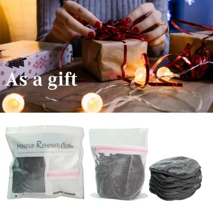 Soft Microfiber OEM Makeup Remover Cloths: Reusable Face, Eye, and Lip Cleansing Pads