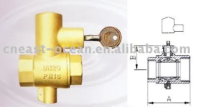 BRASS TEMPERATURE TESTING BELOCK BALL VALVE