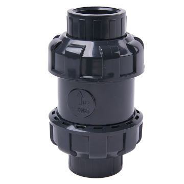 صمام فحص كروي مزدوج لأنظمة UPVC