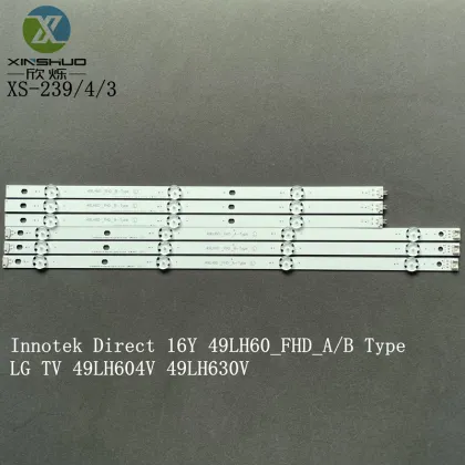 TV LED Bar 3V/1W 49LH60_FHD A/B TYPE for JVC LT-50C550 LED Backlight Replacement