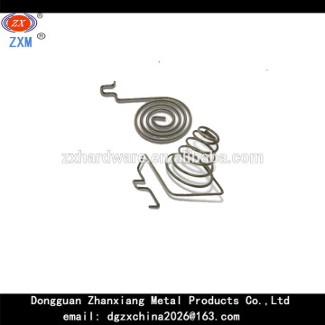 custom high conductivity battery spring, copper plated battery spring
